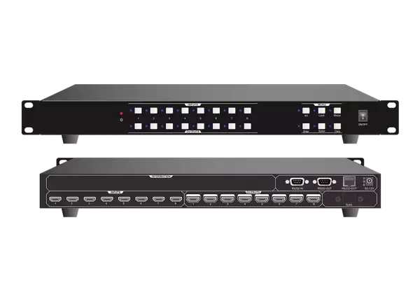 Tendzone VPS-0808-4K — Матричный коммутатор HDMI 8×8, 4K30, бесподрывный